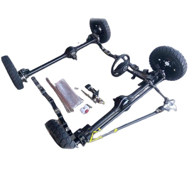 Front Portal Boom Sprayer 4wd Drive Axle Electric 4x4 4wd Truck Motor Kit 3000w Front Rear Axle Car of 30-55hp Tractor